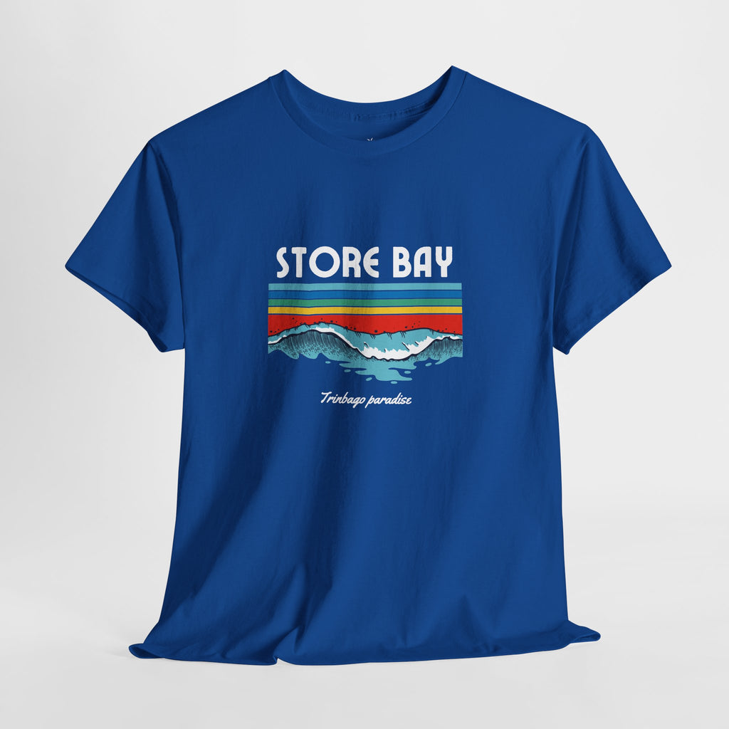 Store Bay Retro Sunset Tee — Vintage Waves Graphic T-Shirt