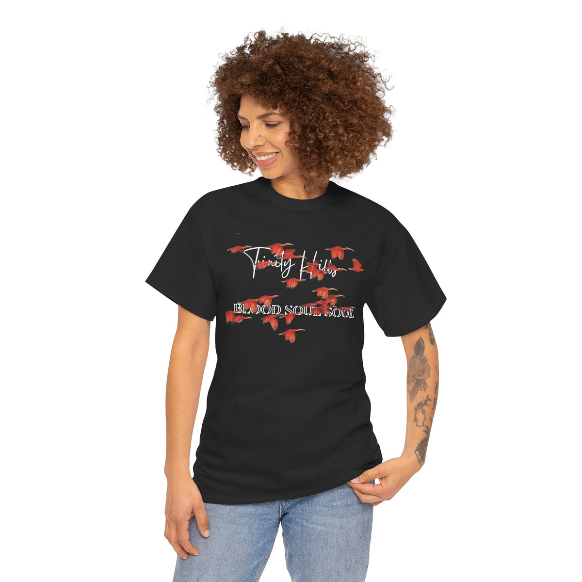 Trinity Hills Ibis — "Blood, Soul" Graphic T-Shirt