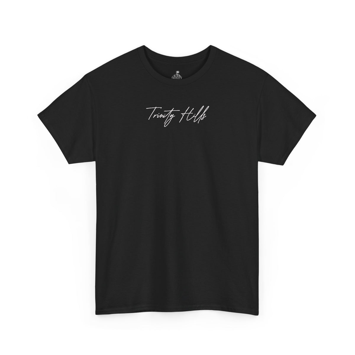 T-Shirt — 'Trini Nomad' Tropical Graphic Tee (Palm & Island Vibes)