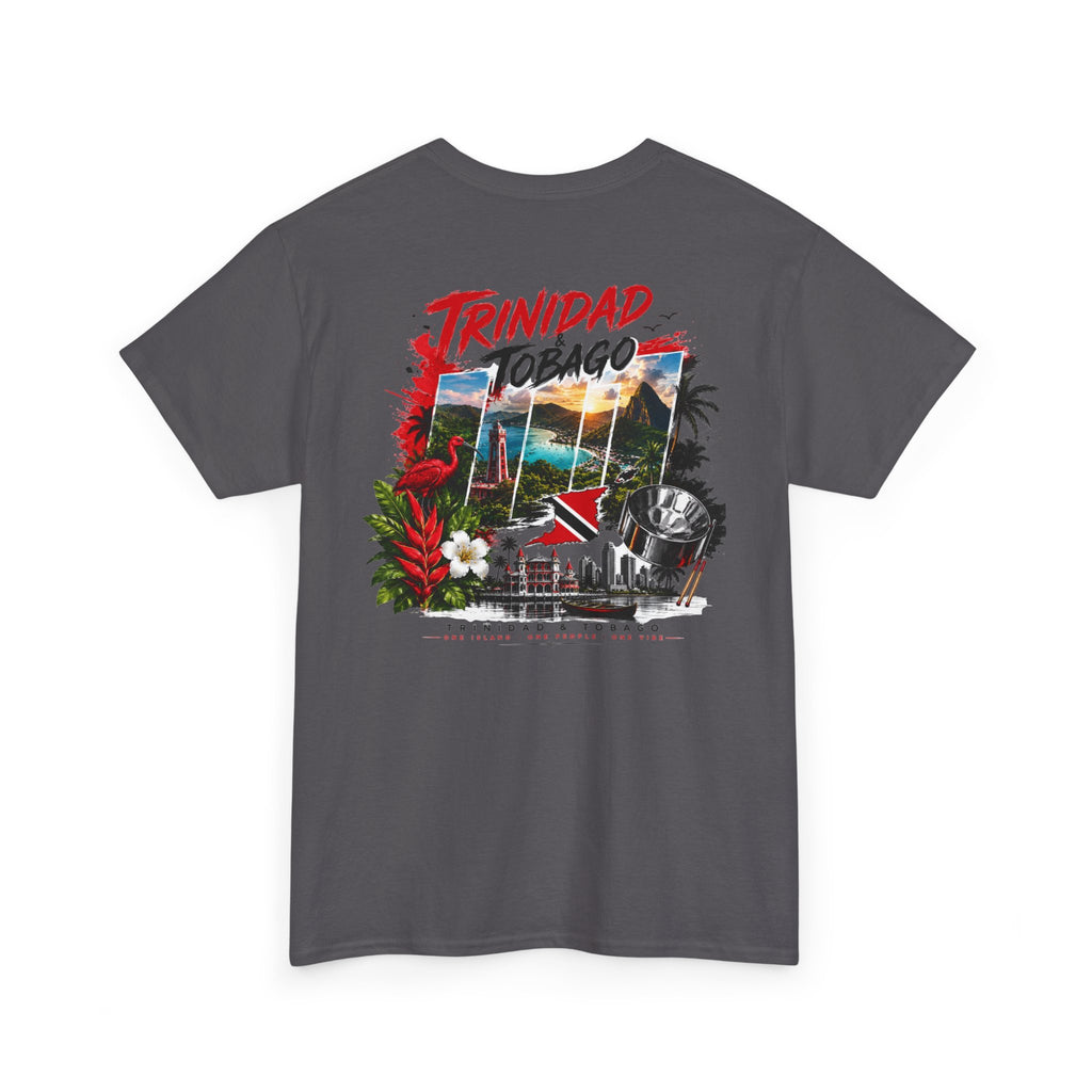 Trinidad & Tobago Tropical Vintage Graphic Tee — Island Travel Souvenir Shirt