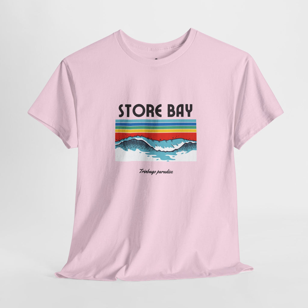 Store Bay Retro Sunset Tee — Vintage Waves Graphic T-Shirt