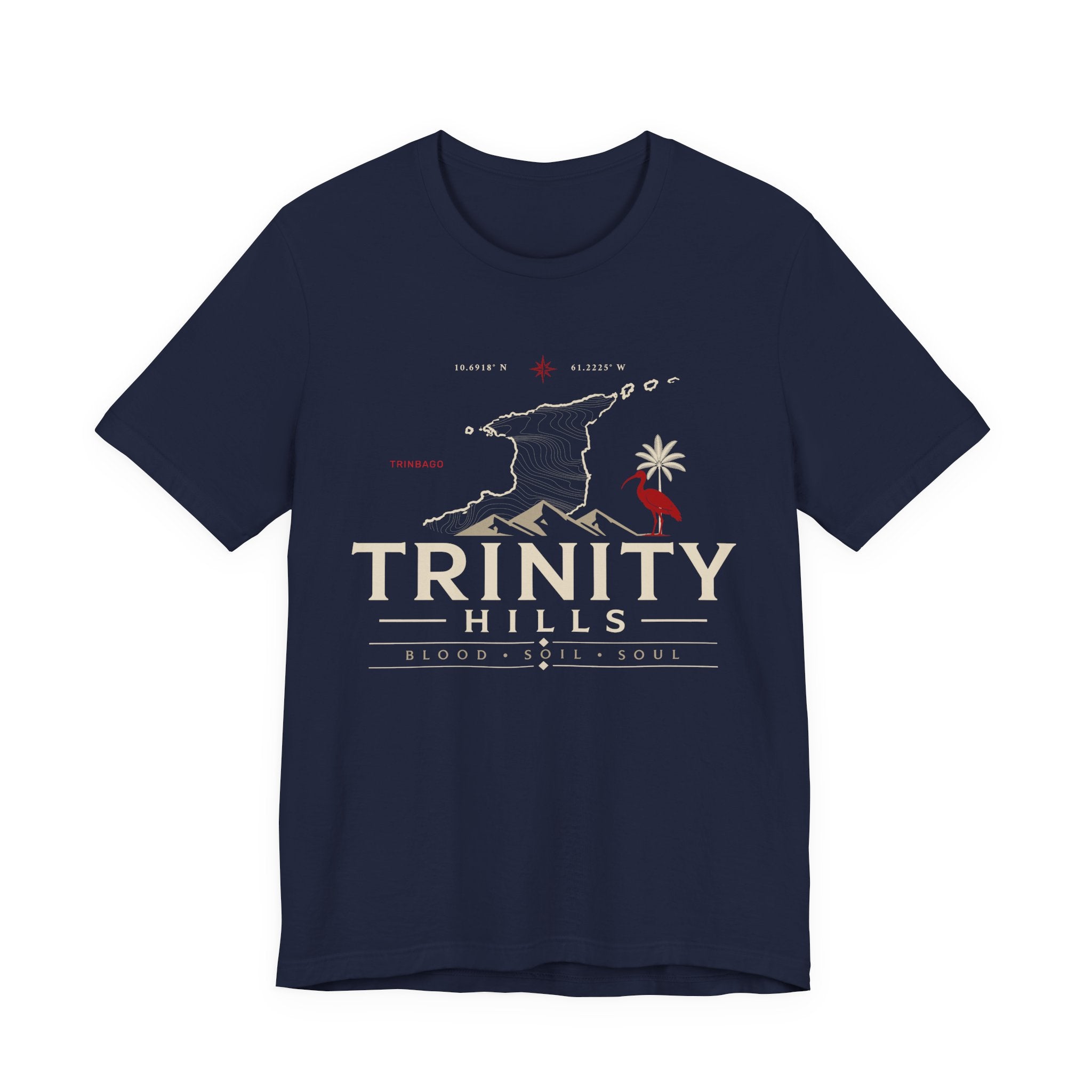 Trinity Hills Graphic Tee — Retro Mountain Adventure Shirt