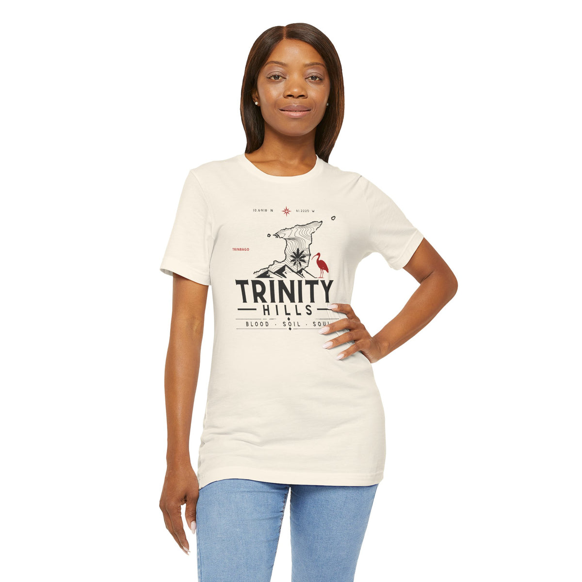 Trinity Hills Graphic Tee — Retro Mountain Adventure Shirt