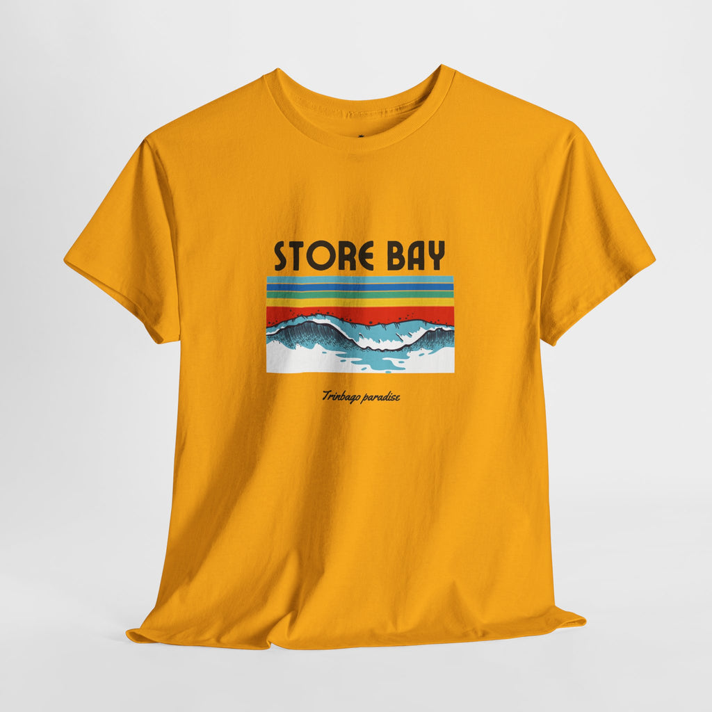 Store Bay Retro Sunset Tee — Vintage Waves Graphic T-Shirt