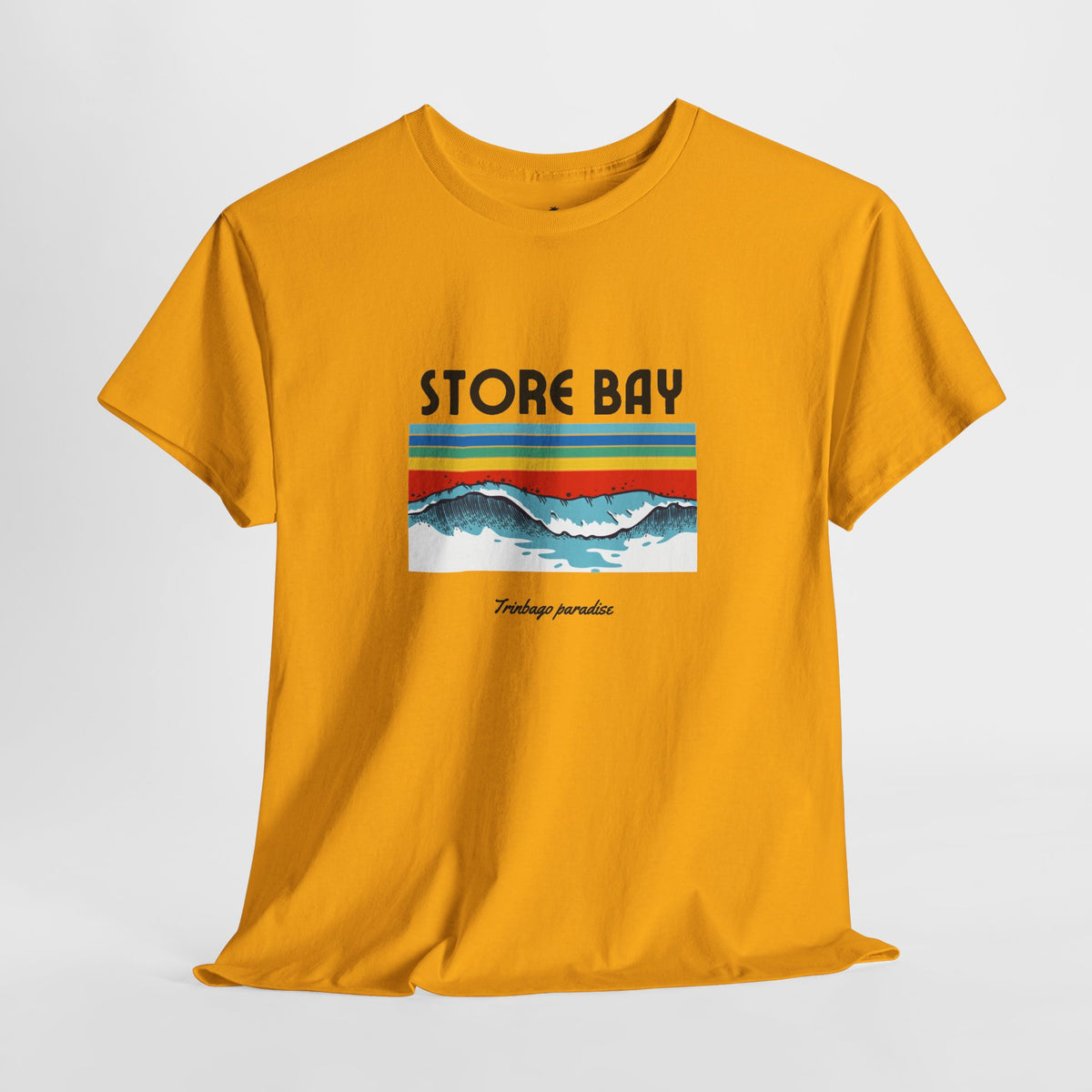 Store Bay Retro Sunset Tee — Vintage Waves Graphic T-Shirt