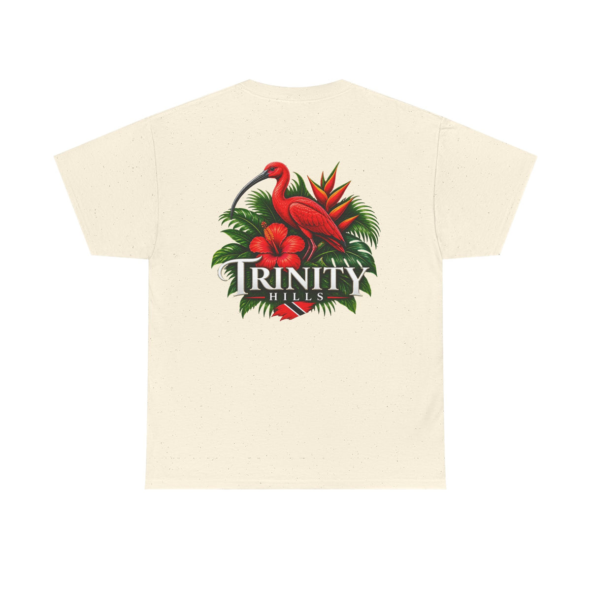 T-Shirt — Trinity Hills Flamingo Tropical Graphic Tee