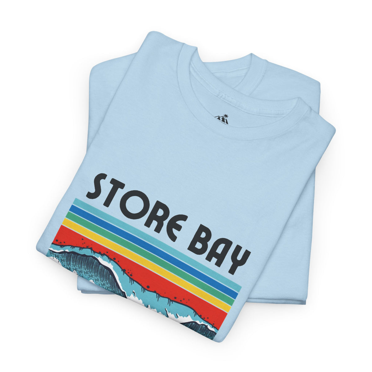 Store Bay Retro Sunset Tee — Vintage Waves Graphic T-Shirt