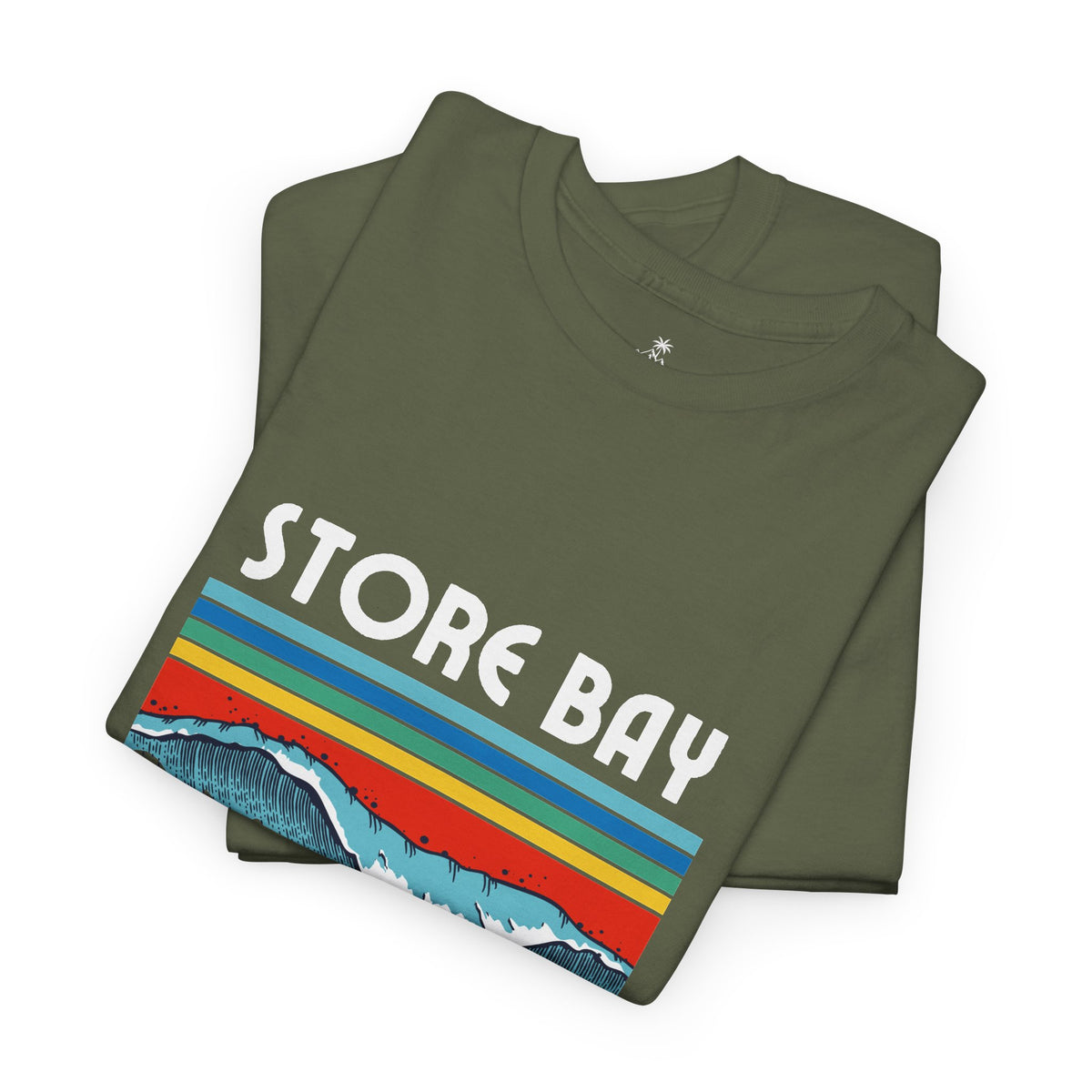 Store Bay Retro Sunset Tee — Vintage Waves Graphic T-Shirt