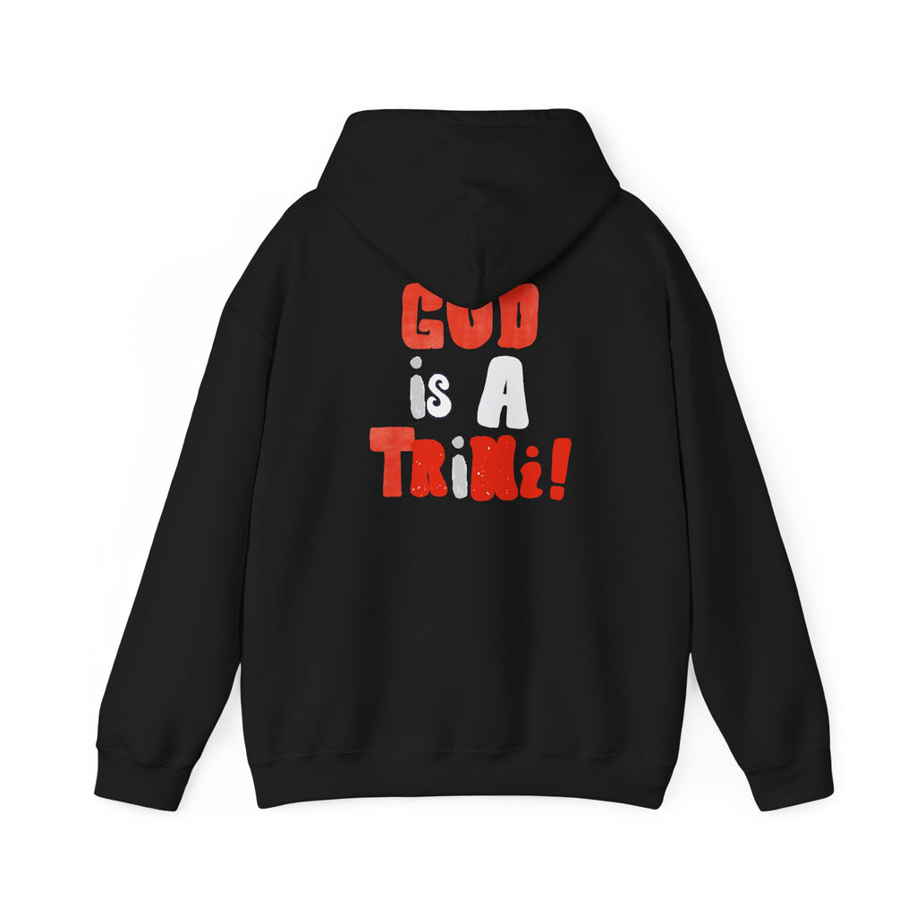 Trinity Hoodie — "God is a Trin Pullover"