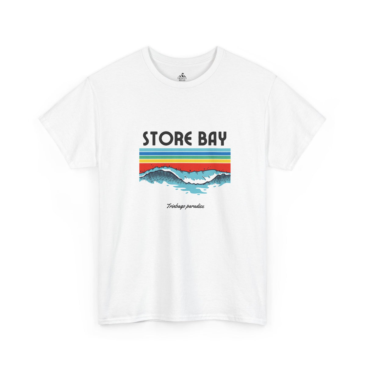 Store Bay Retro Sunset Tee — Vintage Waves Graphic T-Shirt
