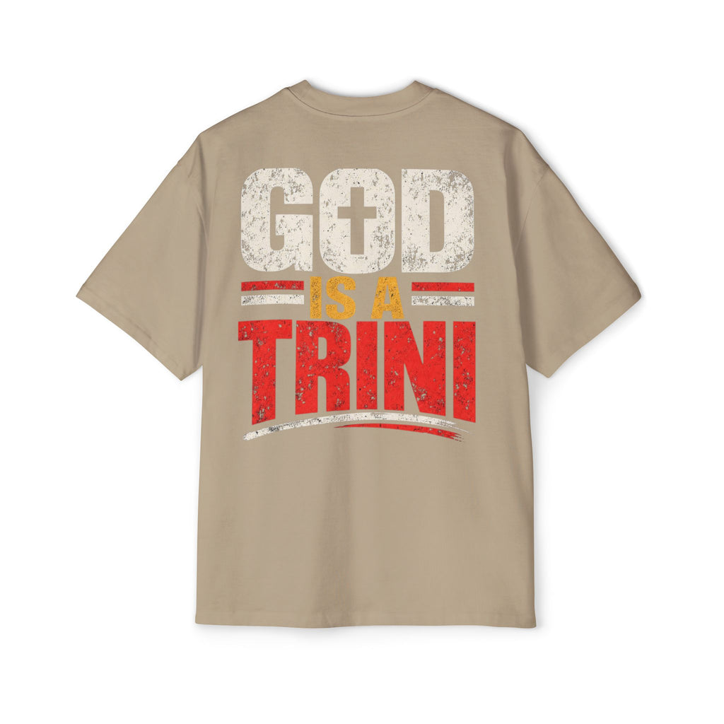 God Is a Trini Oversized Tee