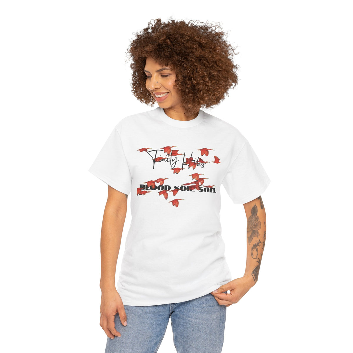 Trinity Hills Ibis — "Blood, Soul" Graphic T-Shirt