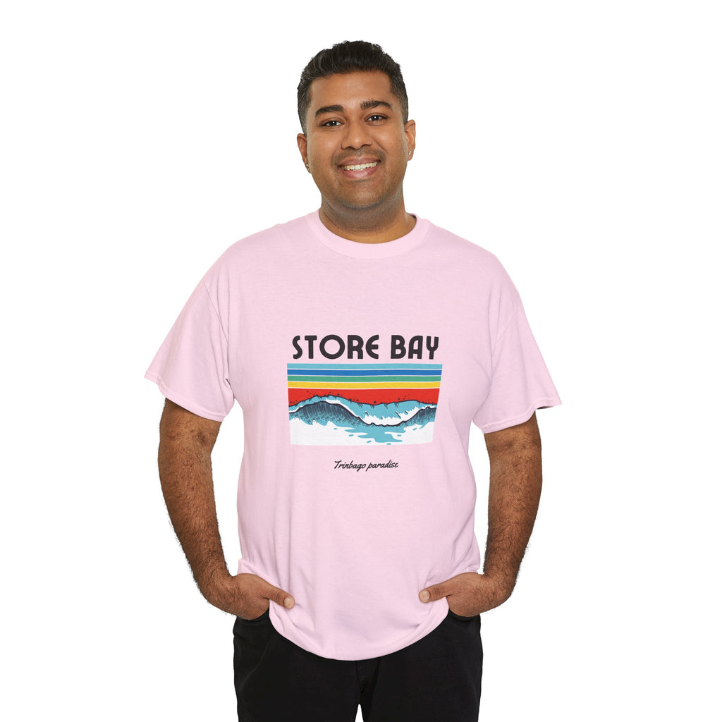 Store Bay Retro Sunset Tee — Vintage Waves Graphic T-Shirt
