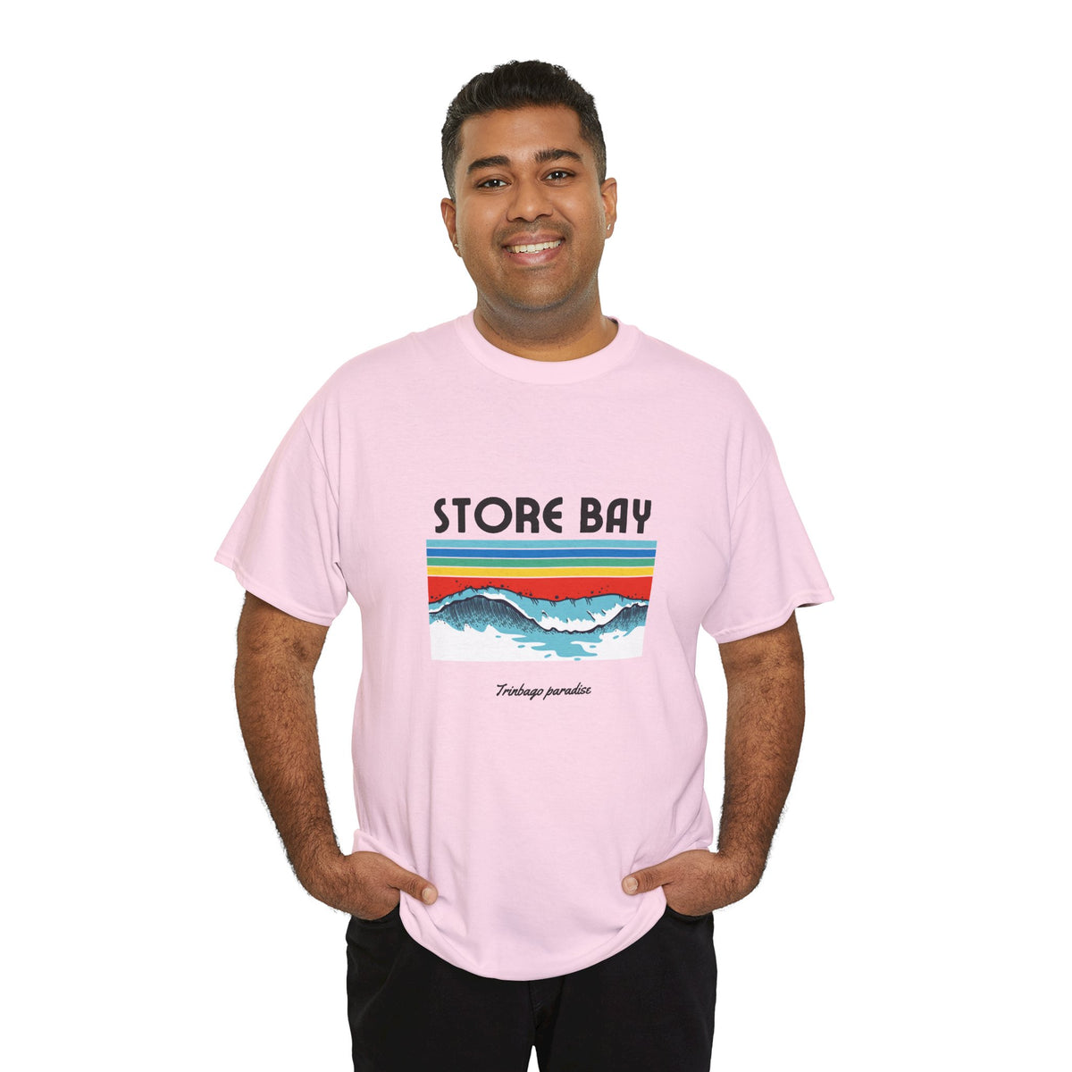 Store Bay Retro Sunset Tee — Vintage Waves Graphic T-Shirt