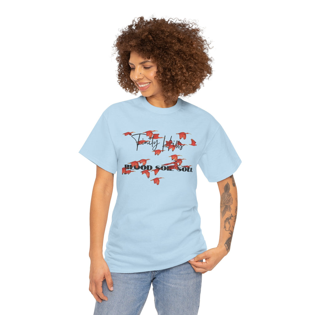 Trinity Hills Ibis — "Blood, Soul" Graphic T-Shirt