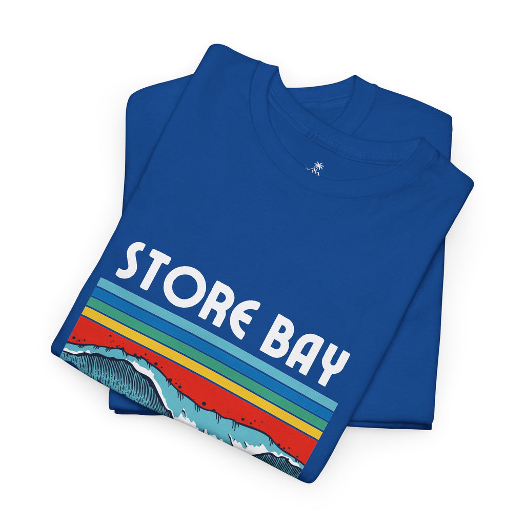 Store Bay Retro Sunset Tee — Vintage Waves Graphic T-Shirt