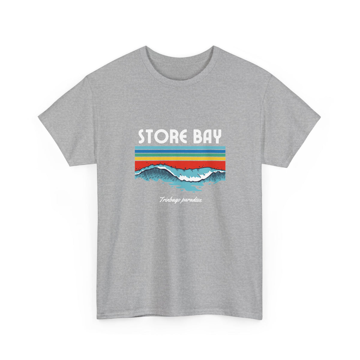 Store Bay Retro Sunset Tee — Vintage Waves Graphic T-Shirt