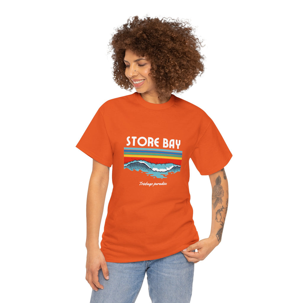 Store Bay Retro Sunset Tee — Vintage Waves Graphic T-Shirt