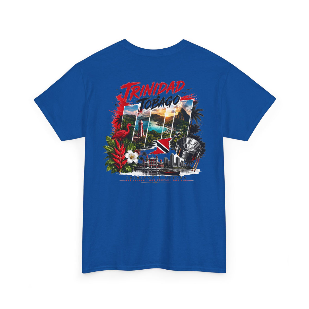 Trinidad & Tobago Tropical Vintage Graphic Tee — Island Travel Souvenir Shirt