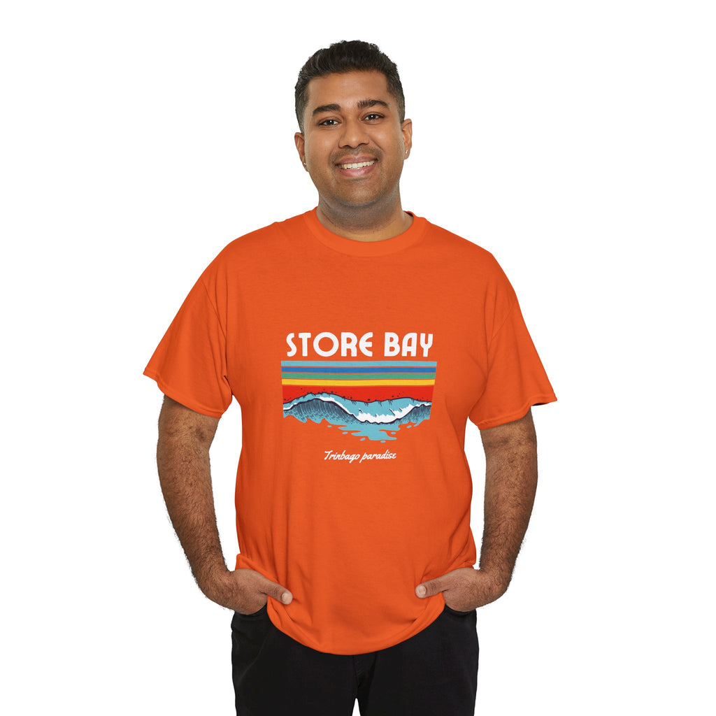 Store Bay Retro Sunset Tee — Vintage Waves Graphic T-Shirt