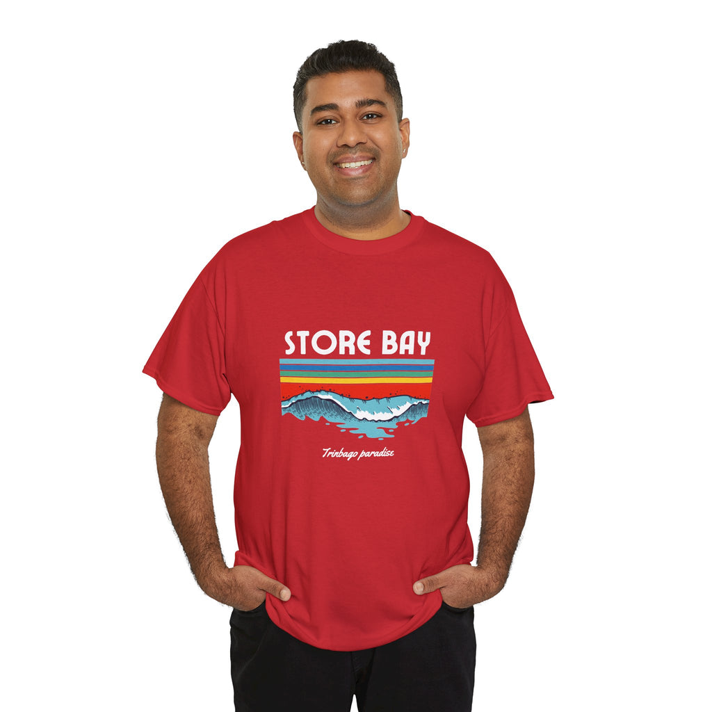 Store Bay Retro Sunset Tee — Vintage Waves Graphic T-Shirt