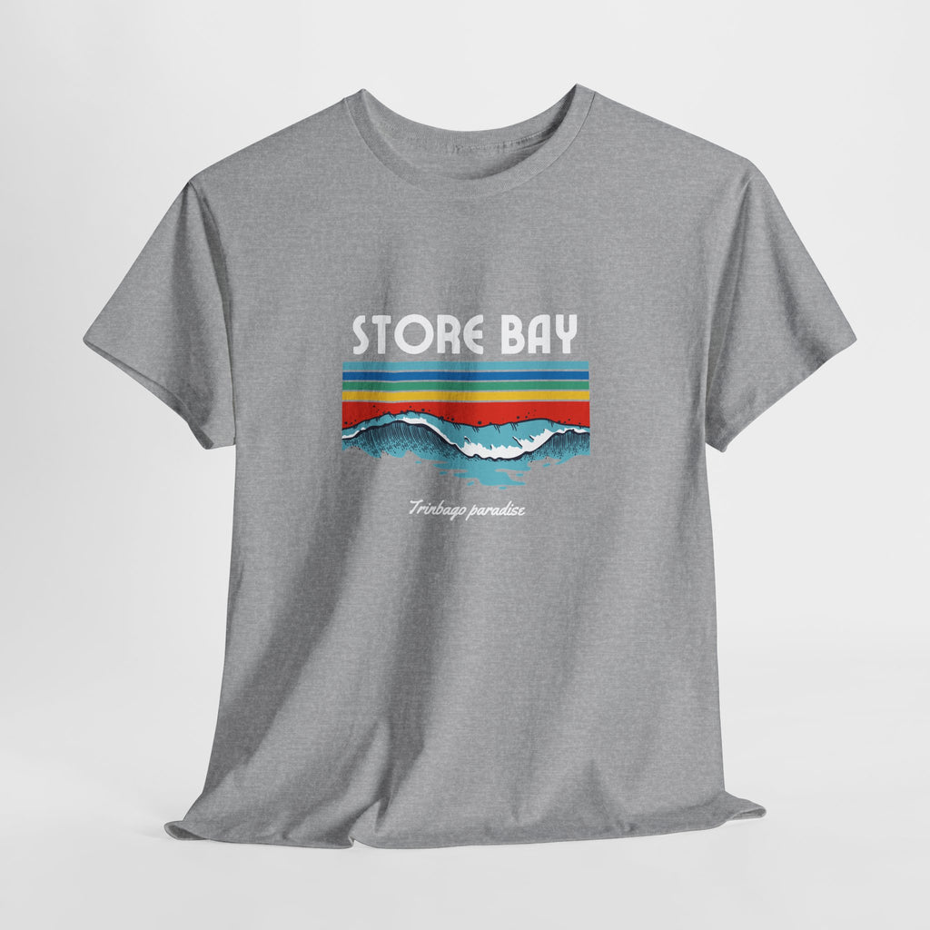 Store Bay Retro Sunset Tee — Vintage Waves Graphic T-Shirt