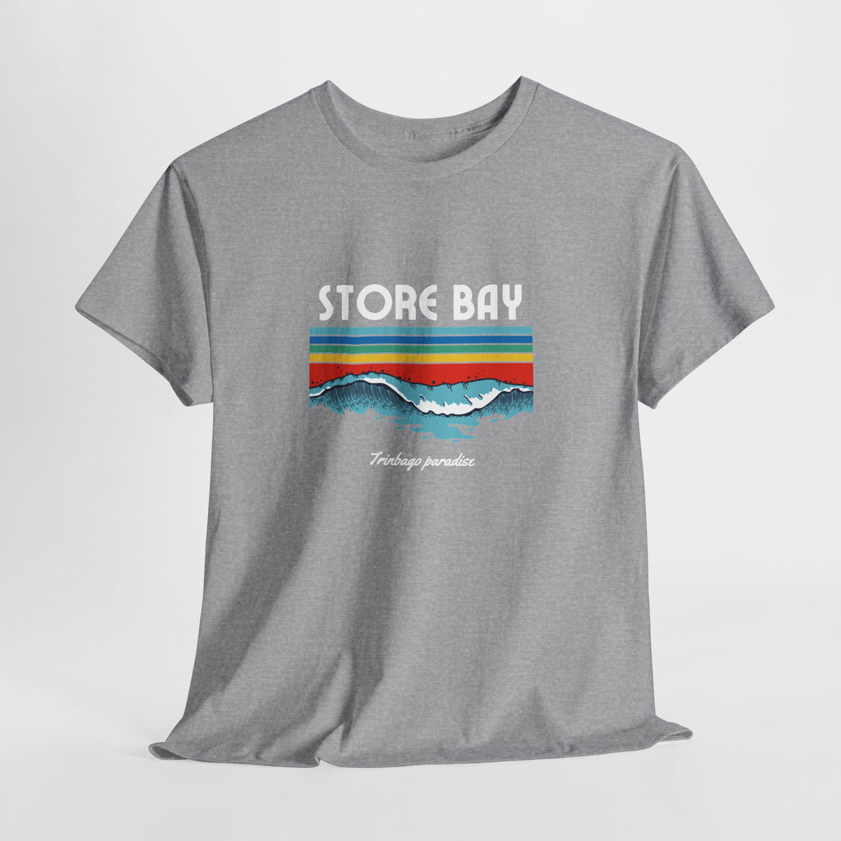 Store Bay Retro Sunset Tee — Vintage Waves Graphic T-Shirt