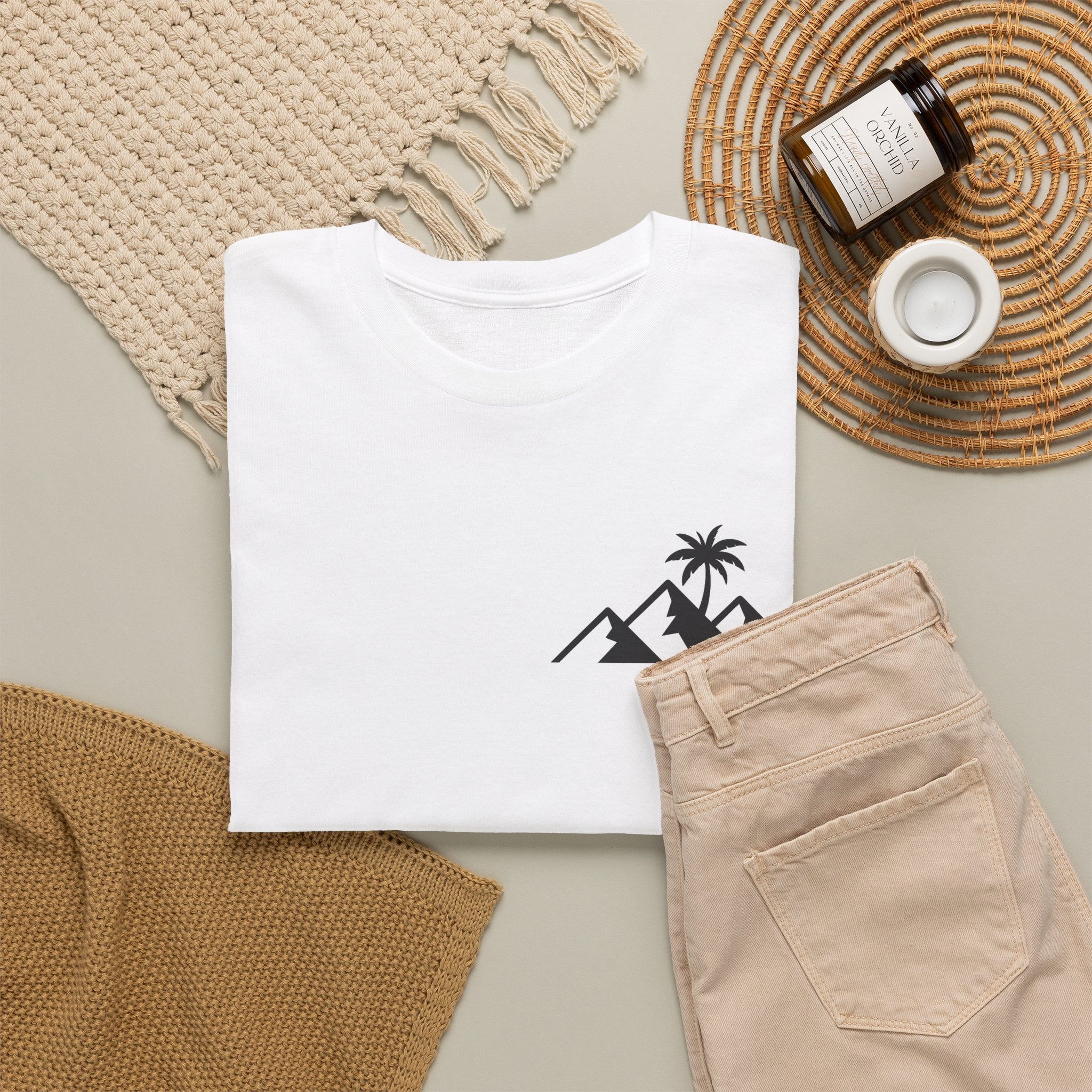 T-Shirt — Trinity Hills Flamingo Tropical Graphic Tee