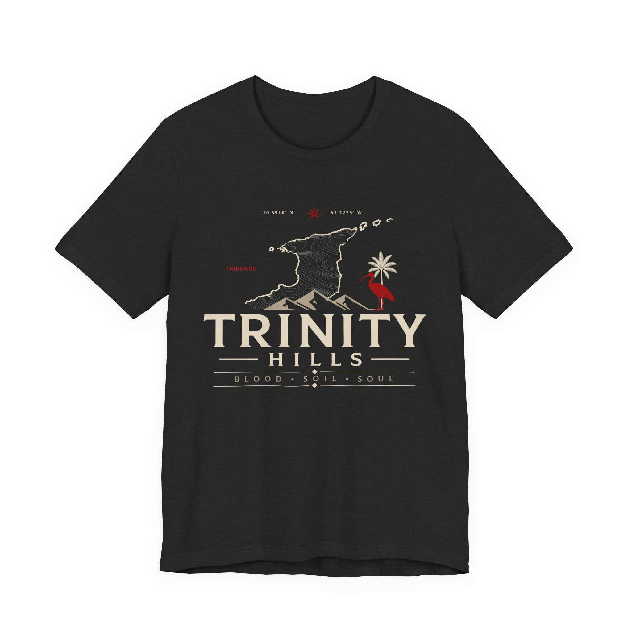Trinity Hills Graphic Tee — Retro Mountain Adventure Shirt