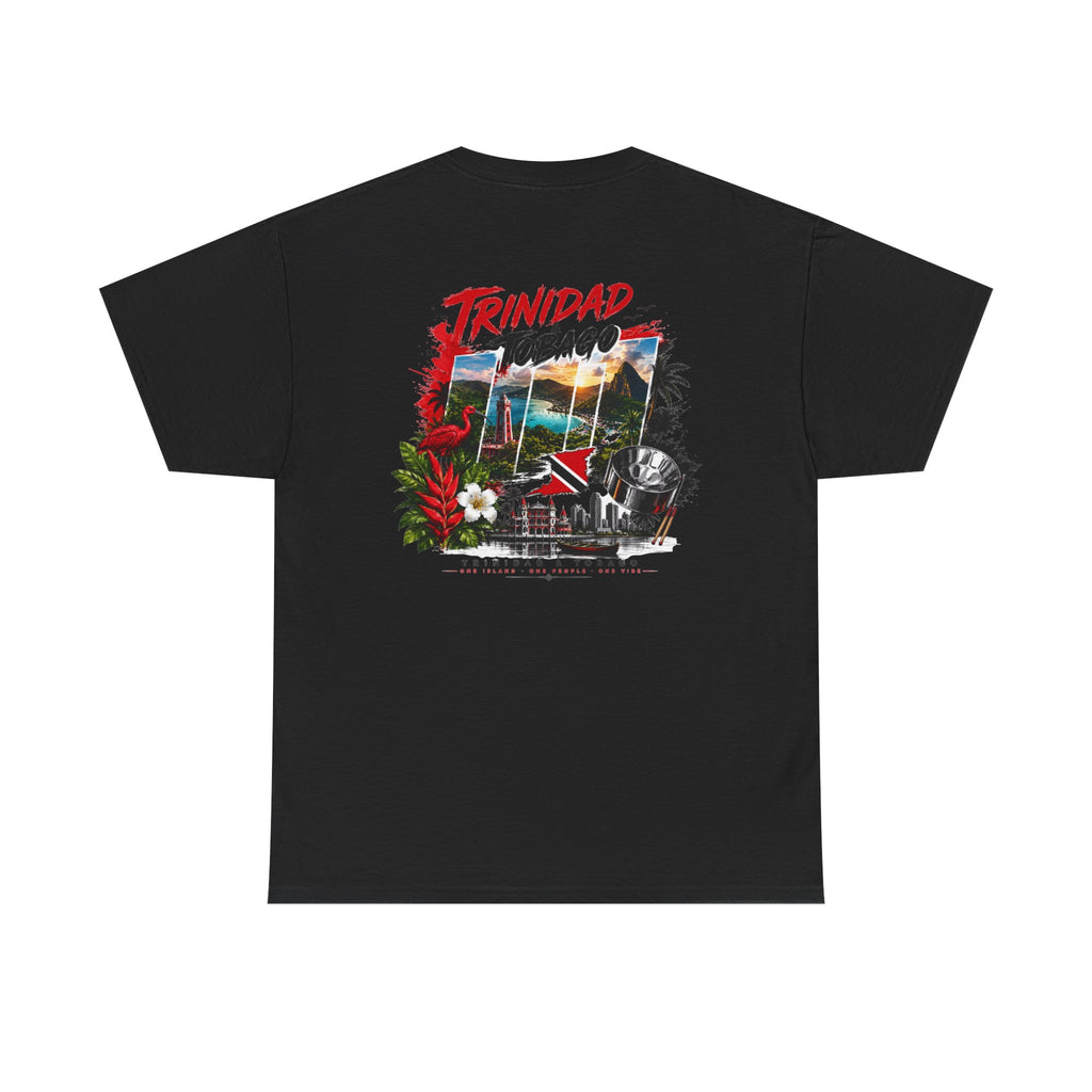 Trinidad & Tobago Tropical Vintage Graphic Tee — Island Travel Souvenir Shirt