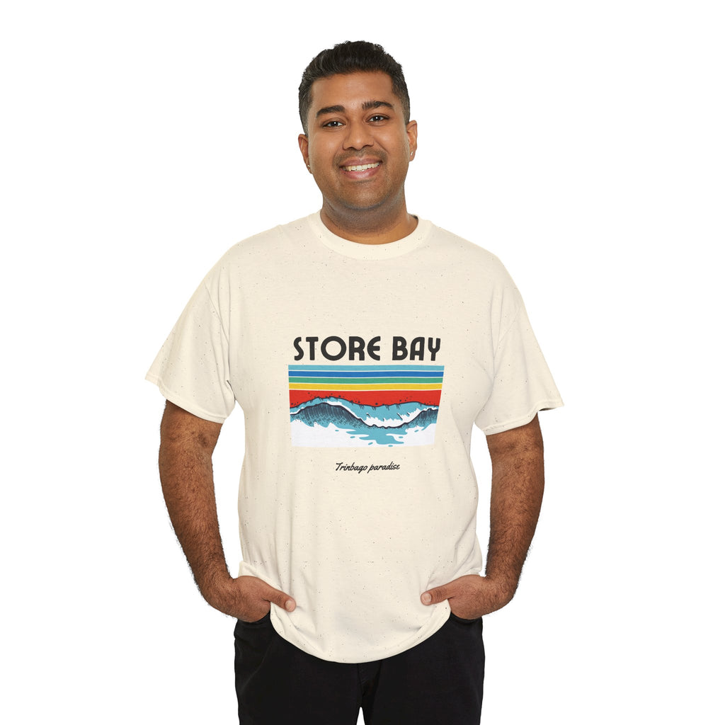 Store Bay Retro Sunset Tee — Vintage Waves Graphic T-Shirt