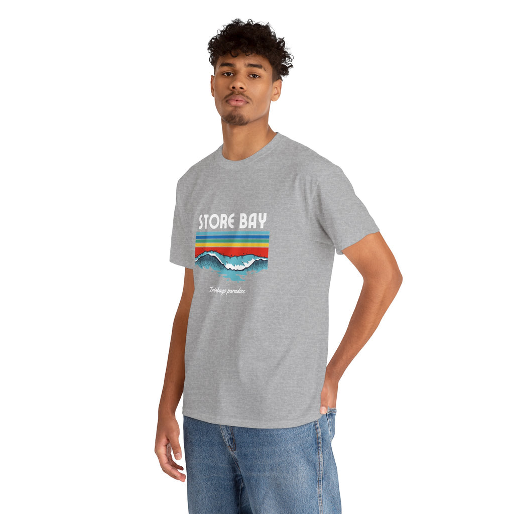 Store Bay Retro Sunset Tee — Vintage Waves Graphic T-Shirt