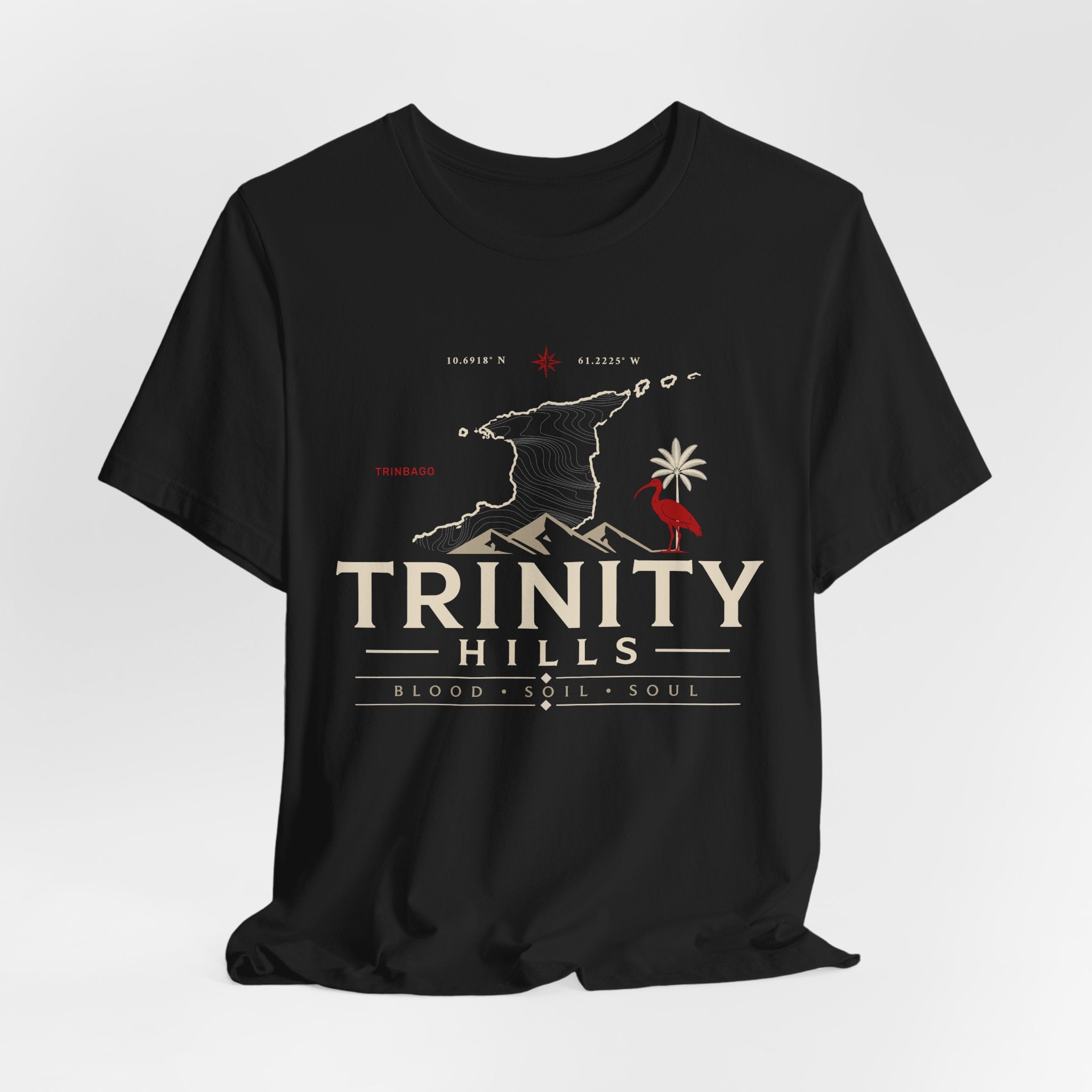 Trinity Hills Graphic Tee — Retro Mountain Adventure Shirt