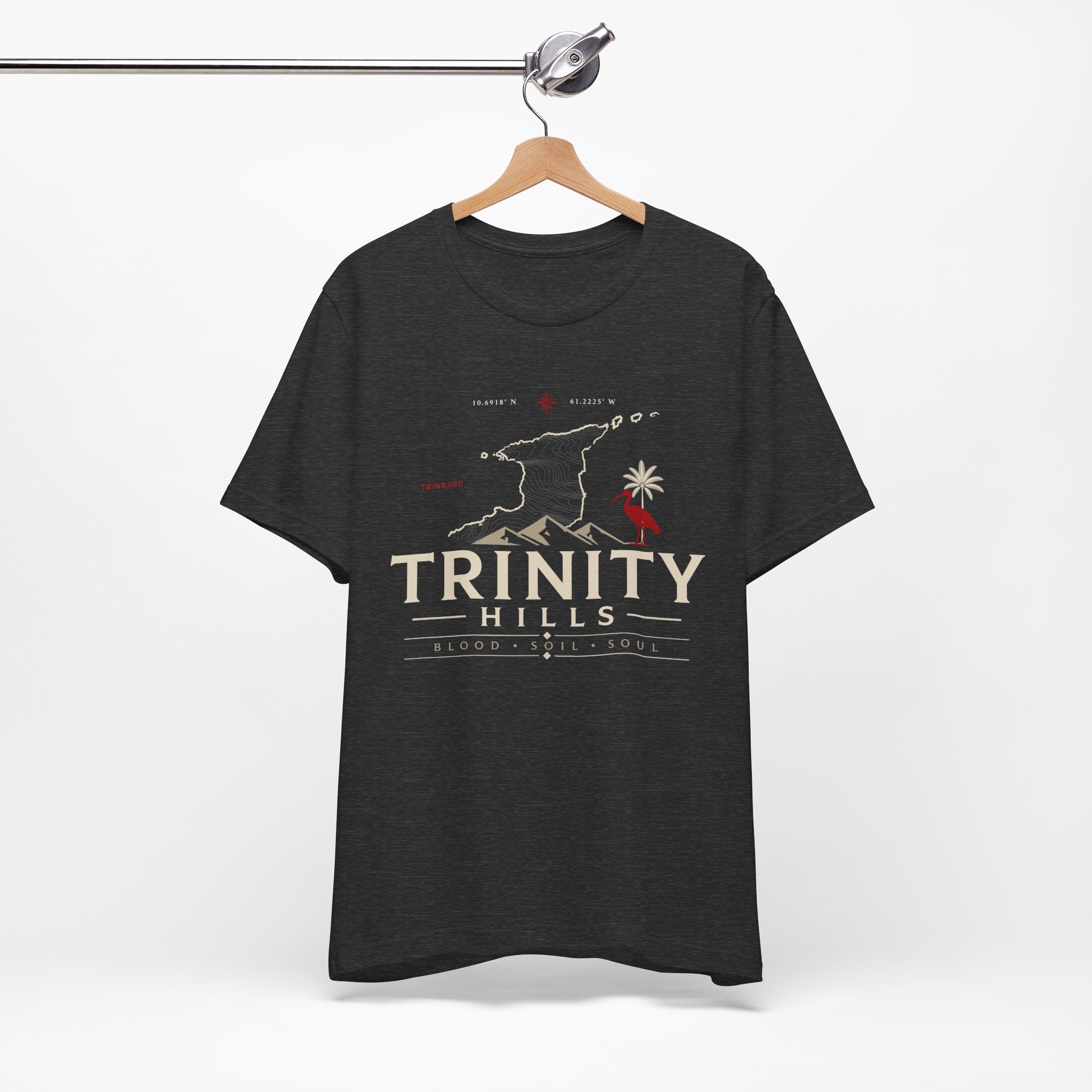 Trinity Hills Graphic Tee — Retro Mountain Adventure Shirt