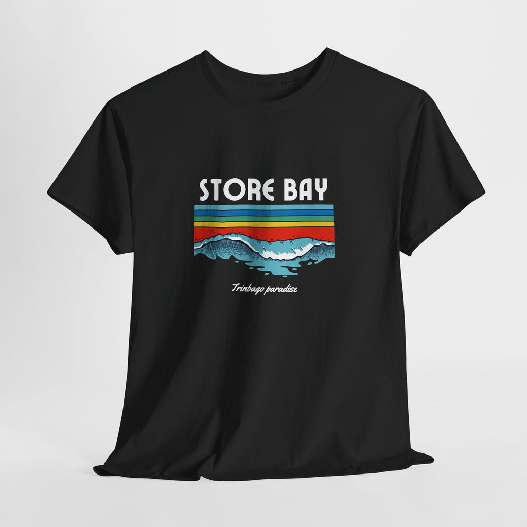 Store Bay Retro Sunset Tee — Vintage Waves Graphic T-Shirt