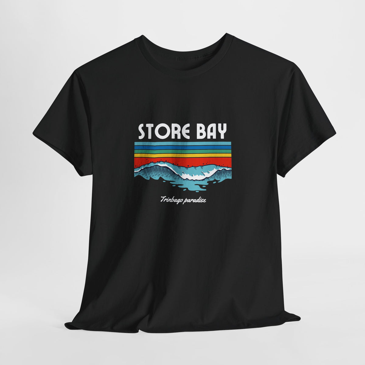 Store Bay Retro Sunset Tee — Vintage Waves Graphic T-Shirt