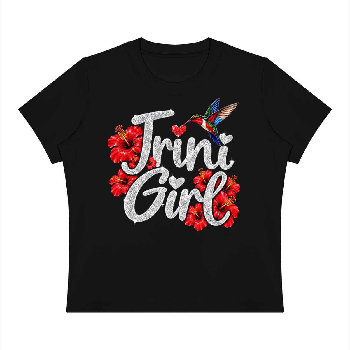 Trini Girl Crewneck T-Shirt