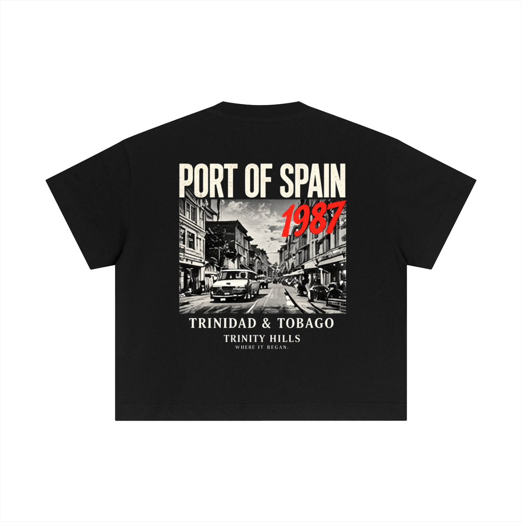 Port of Spain Boxy Tee — Trinity Hills